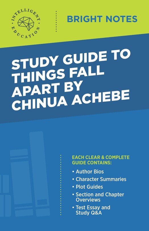 Front cover_Study Guide to Things Fall Apart by Chinua Achebe