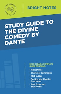 Front cover_Study Guide to The Divine Comedy by Dante