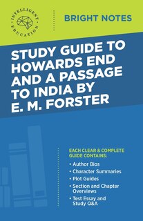 Couverture_Study Guide to Howards End and A Passage to India by E.M. Forster