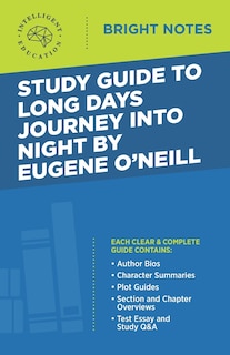 Couverture_Study Guide to Long Days Journey into Night by Eugene O'Neill