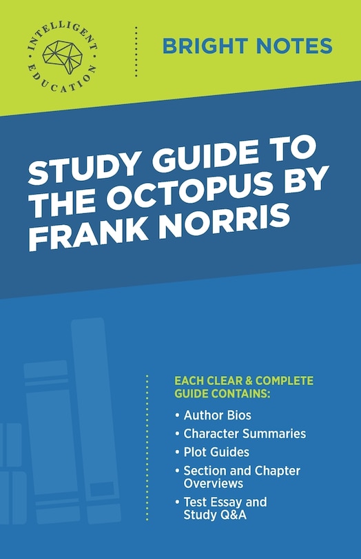 Front cover_Study Guide to The Octopus by Frank Norris