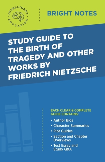 Couverture_Study Guide to The Birth of Tragedy and Other Works by Friedrich Nietzsche