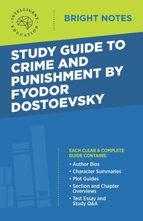 Couverture_Study Guide to Crime and Punishment by Fyodor Dostoyevsky