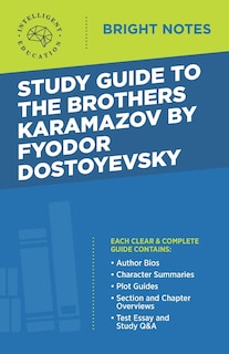 Couverture_Study Guide to The Brothers Karamazov by Fyodor Dostoyevsky