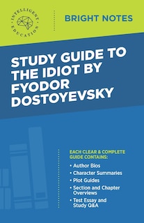 Couverture_Study Guide to The Idiot by Fyodor Dostoyevsky