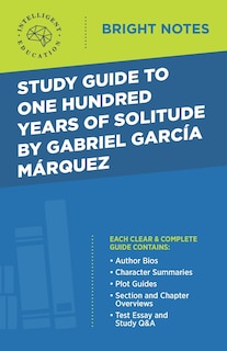 Front cover_Study Guide to One Hundred Years of Solitude by Gabriel Garcia Marquez