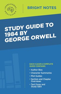 Front cover_Study Guide to 1984 by George Orwell