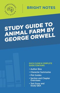 Front cover_Study Guide to Animal Farm by George Orwell