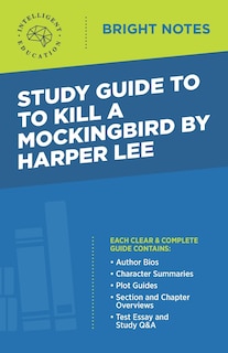 Couverture_Study Guide to To Kill a Mockingbird by Harper Lee