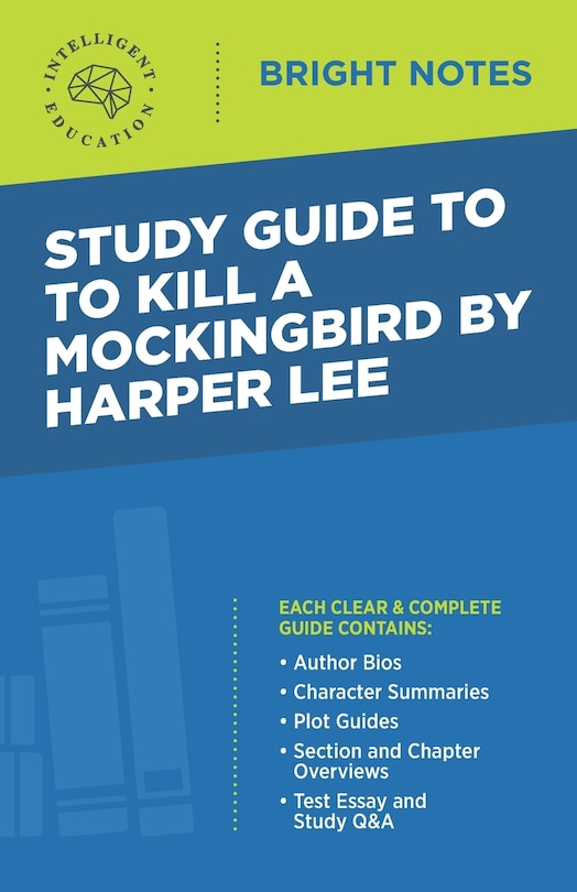 Couverture_Study Guide to To Kill a Mockingbird by Harper Lee