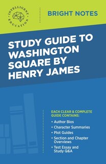Couverture_Study Guide to Washington Square by Henry James
