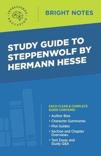 Couverture_Study Guide to Steppenwolf by Hermann Hesse