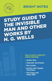 Front cover_Study Guide to The Invisible Man and Other Works by H. G. Wells