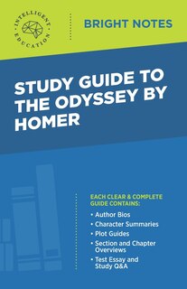Front cover_Study Guide to The Odyssey by Homer