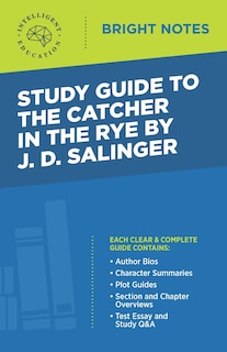 Couverture_Study Guide to The Catcher in the Rye by J.D. Salinger