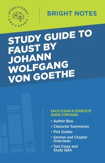 Couverture_Study Guide to Faust by Johann Wolfgang von Goethe
