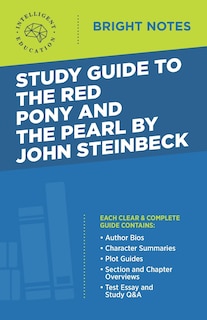 Couverture_Study Guide to The Red Pony and The Pearl by John Steinbeck