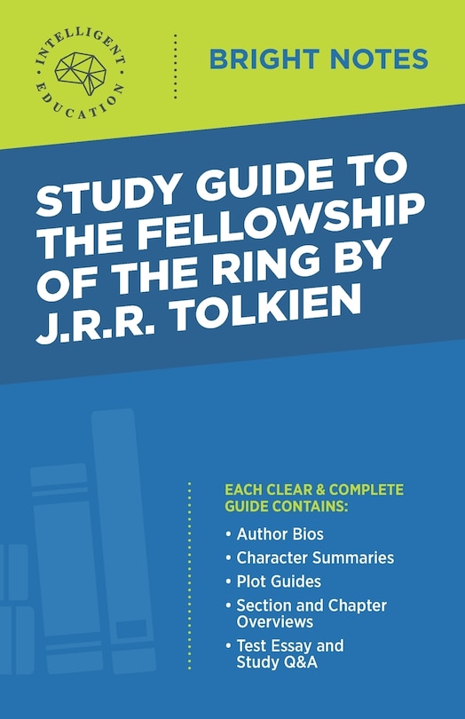 Couverture_Study Guide to The Fellowship of the Ring by JRR Tolkien
