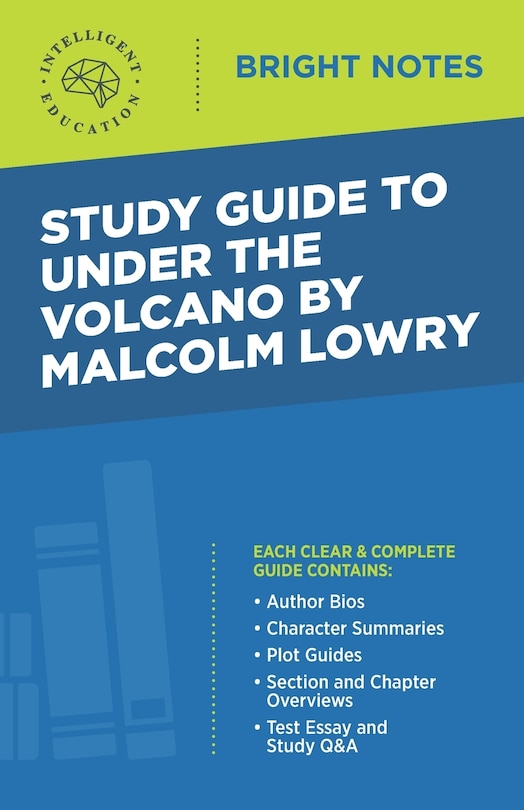 Front cover_Study Guide to Under the Volcano by Malcolm Lowry