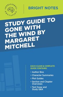 Front cover_Study Guide to Gone with the Wind by Margaret Mitchell