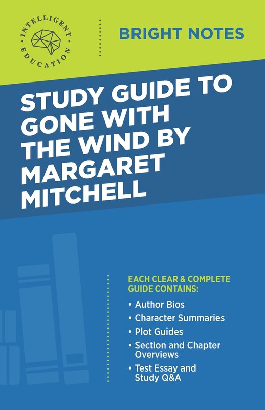 Front cover_Study Guide to Gone with the Wind by Margaret Mitchell