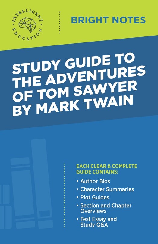 Couverture_Study Guide to The Adventures of Tom Sawyer by Mark Twain