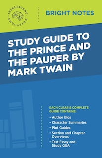 Couverture_Study Guide to The Prince and the Pauper by Mark Twain