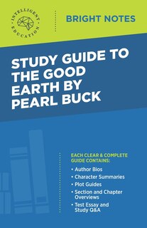 Couverture_Study Guide to The Good Earth by Pearl Buck