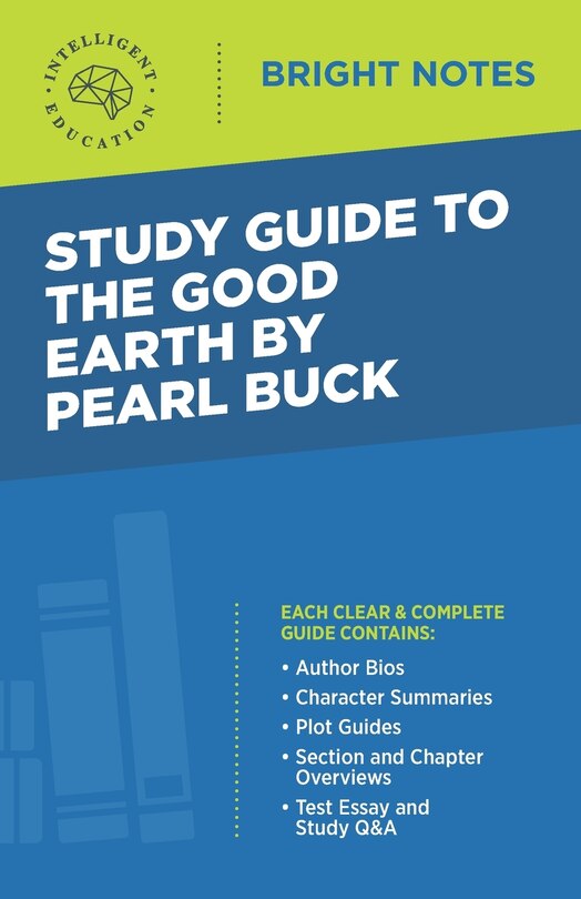 Front cover_Study Guide to The Good Earth by Pearl Buck