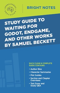 Couverture_Study Guide to Waiting for Godot, Endgame, and Other Works by Samuel Beckett