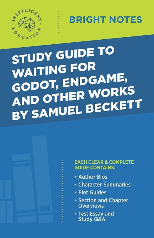 Couverture_Study Guide to Waiting for Godot, Endgame, and Other Works by Samuel Beckett