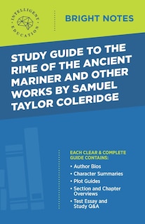 Front cover_Study Guide to The Rime of the Ancient Mariner and Other Works by Samuel Taylor Coleridge