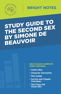 Front cover_Study Guide to The Second Sex by Simone de Beauvoir