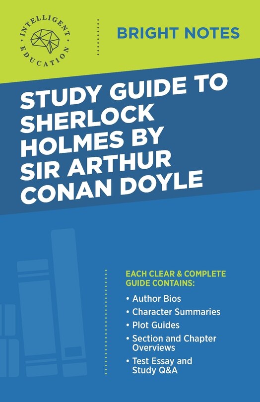 Front cover_Study Guide to Sherlock Holmes by Sir Arthur Conan Doyle