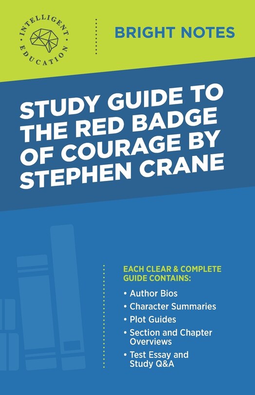 Couverture_Study Guide to The Red Badge of Courage by Stephen Crane