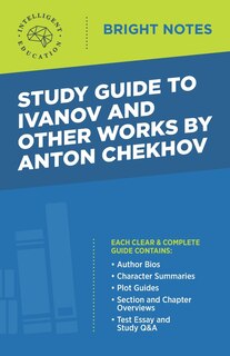 Couverture_Study Guide to Ivanov and Other Works by Anton Chekhov