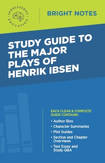 Couverture_Study Guide to the Major Plays of Henrik Ibsen