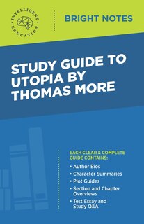 Front cover_Study Guide to Utopia by Thomas More