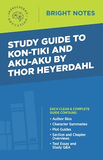 Front cover_Study Guide to Kon-Tiki and Aku-Aku by Thor Heyerdahl