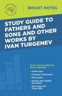Couverture_Study Guide to Fathers and Sons and Other Works by Ivan Turgenev