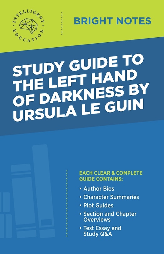 Couverture_Study Guide to The Left Hand of Darkness by Ursula Le Guin