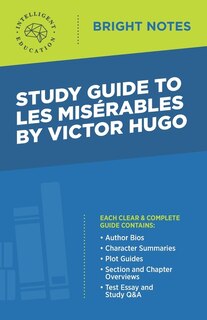 Couverture_Study Guide to Les Misérables by Victor Hugo