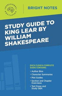 Couverture_Study Guide to King Lear by William Shakespeare