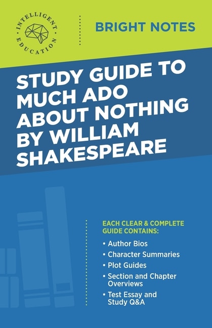 Couverture_Study Guide to Much Ado About Nothing by William Shakespeare