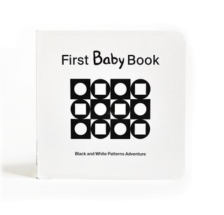 Couverture_First Baby Book: Black and White Patterns Adventure