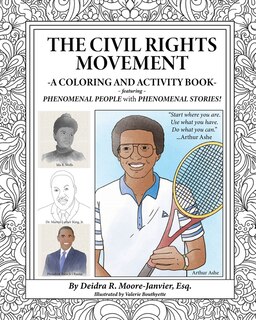 Front cover_The Civil Rights Movement: A Coloring and Activity Book