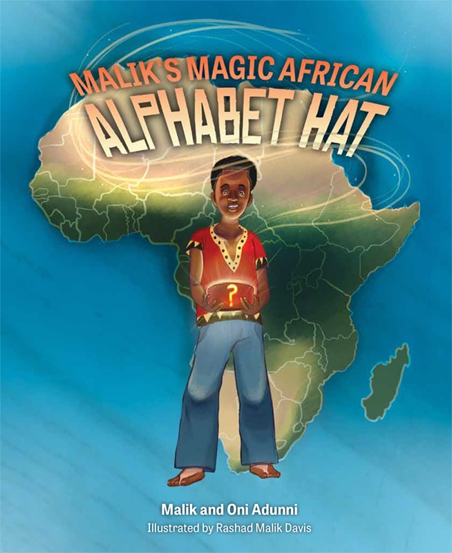 Front cover_Malik's Magic African Alphabet Hat