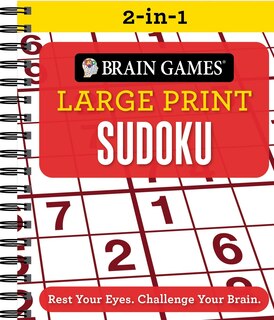 Couverture_Brain Games 2-In-1 - Large Print Sudoku