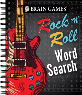 Couverture_Brain Games - Rock 'n' Roll Word Search