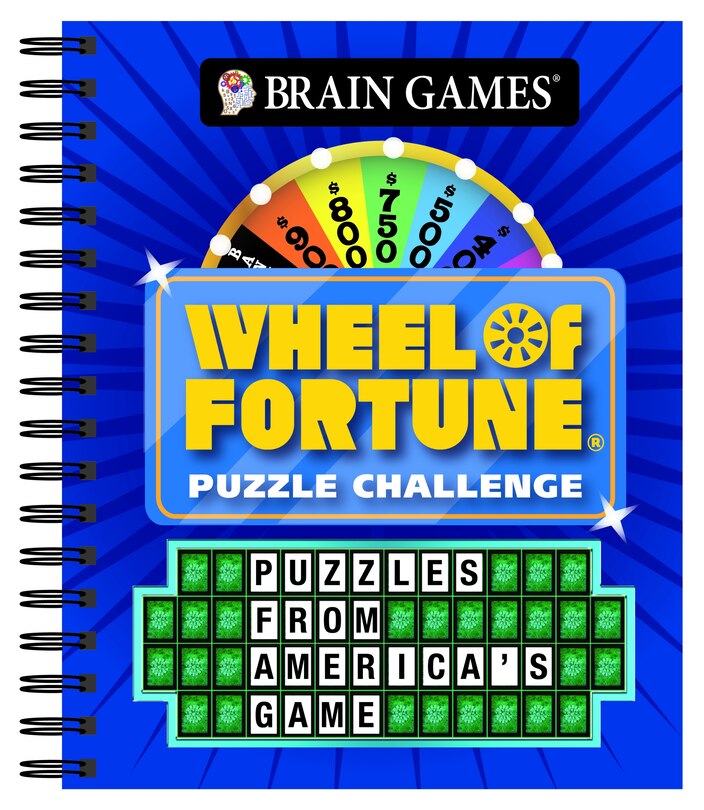 Front cover_BRAIN GAMESWHEEL OF FORTUNE PUZZLE CHALL